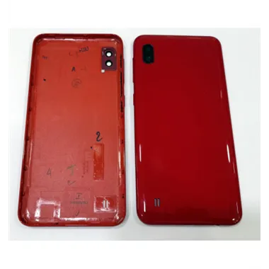 Tapa trasera o tapa bateria roja para Samsung Galaxy A10 A105 calidad premium