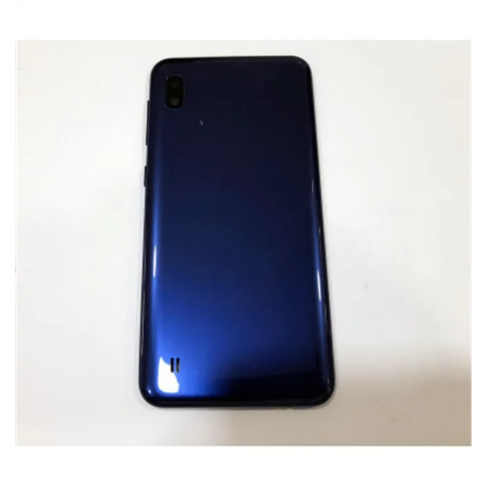 Tapa trasera o tapa bateria azul para Samsung Galaxy A10 A105 mas lente camara calidad premium