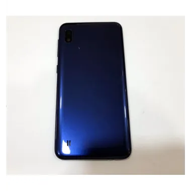 Tapa trasera o tapa bateria azul para Samsung Galaxy A10 A105 mas lente camara calidad premium
