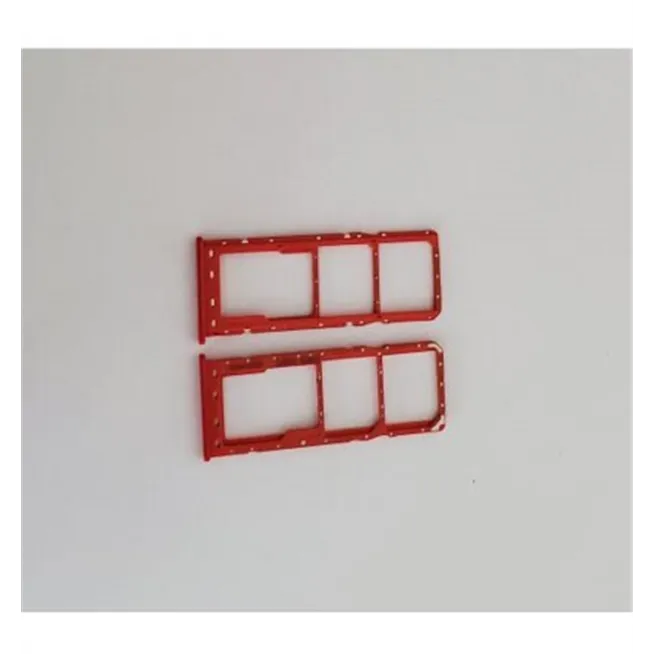 Samsung Galaxy A10 soporte o bandeja sim roja SM-A105F SM-A105D