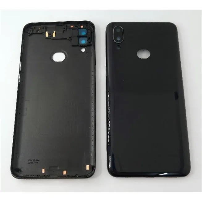 Tapa trasera o tapa bateria negro para Samsung Galaxy A10S A107 con lente de camara