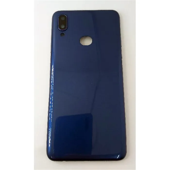 Tapa trasera o tapa bateria negro para Samsung Galaxy A10S A107 con lente de camara