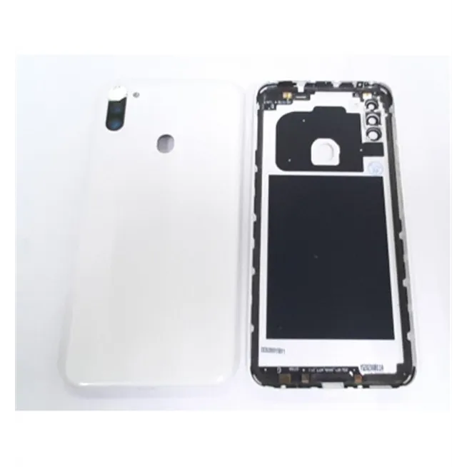 Tapa trasera o tapa bateria blanca para Samsung Galaxy A11 2020 SM-A115F mas cristal camara