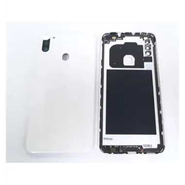 Tapa trasera o tapa bateria blanca para Samsung Galaxy A11 2020 SM-A115F mas cristal camara