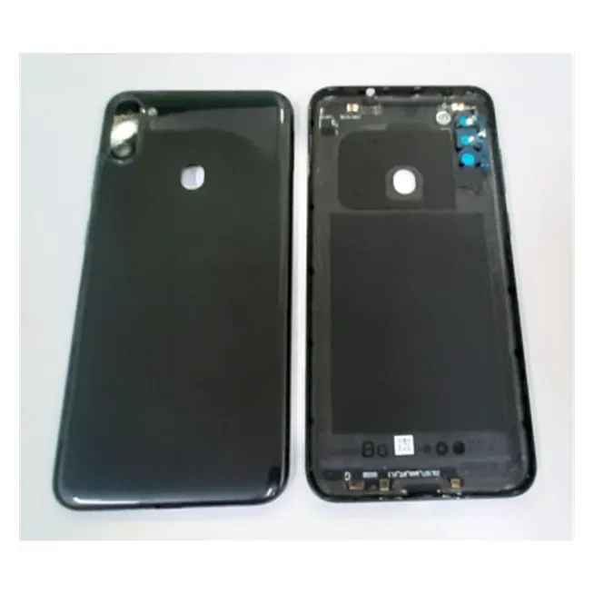 Tapa trasera o tapa bateria negra para Samsung Galaxy A11 2020 SM-A115F mas cristal camara