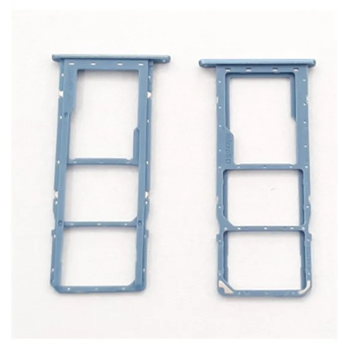 Soporte o bandeja dual sim azul para Samsung Galaxy A11 2020 SM-A115F calidad premium