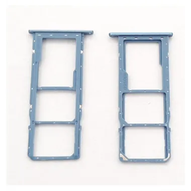Soporte o bandeja dual sim azul para Samsung Galaxy A11 2020 SM-A115F calidad premium