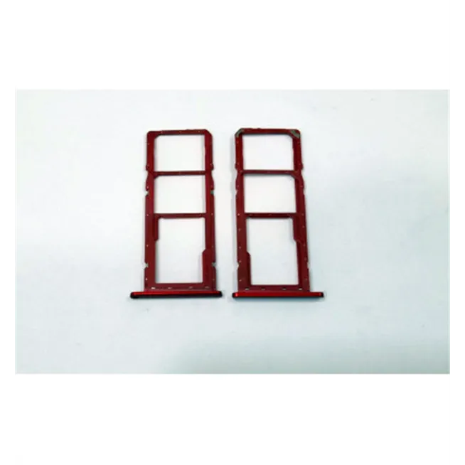 Soporte o bandeja dual sim roja para Samsung Galaxy A11 2020 SM-A115F calidad premium