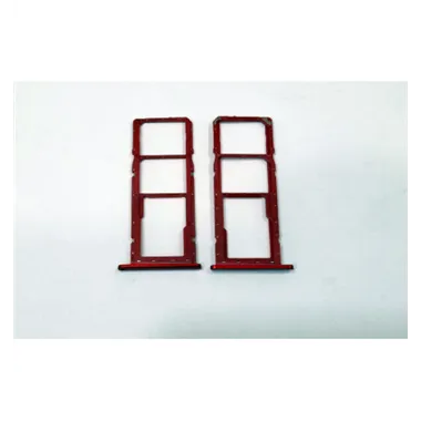 Soporte o bandeja dual sim roja para Samsung Galaxy A11 2020 SM-A115F calidad premium