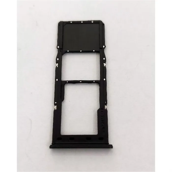 Soporte o bandeja single sim negra para Samsung Galaxy A12 Nacho 2021 SM-A127F/DS calidad premium