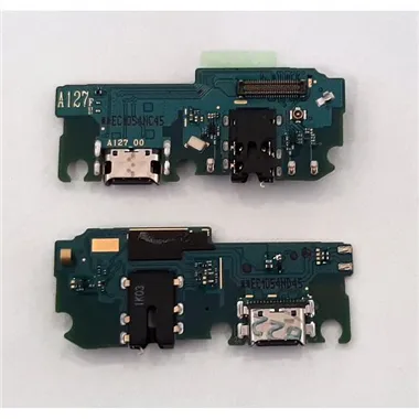 Flex puerto carga para Samsung Galaxy A12 2021 GH96-14636A SM-A127F/DS Service Pack