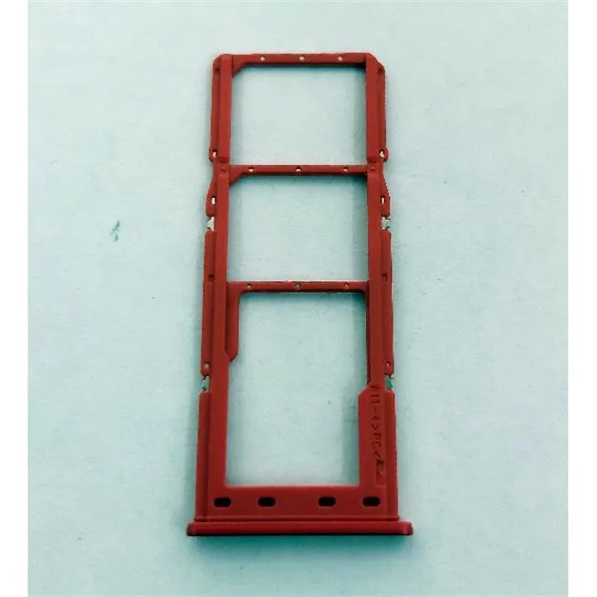 Soporte o bandeja dual sim roja para Samsung Galaxy A12 Nacho 2021 SM-A127F/DS calidad premium