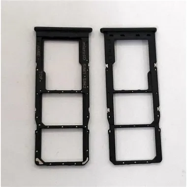 Soporte o bandeja dual sim negra para Samsung Galaxy A12 Nacho 2021 SM-A127F/DS calidad premium