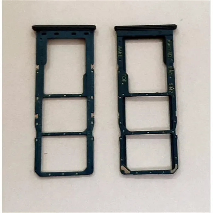Soporte o bandeja dual sim azul para Samsung A12 SM-A125F calidad premium SM-125M SM-125M/DS SM-125F/DSN