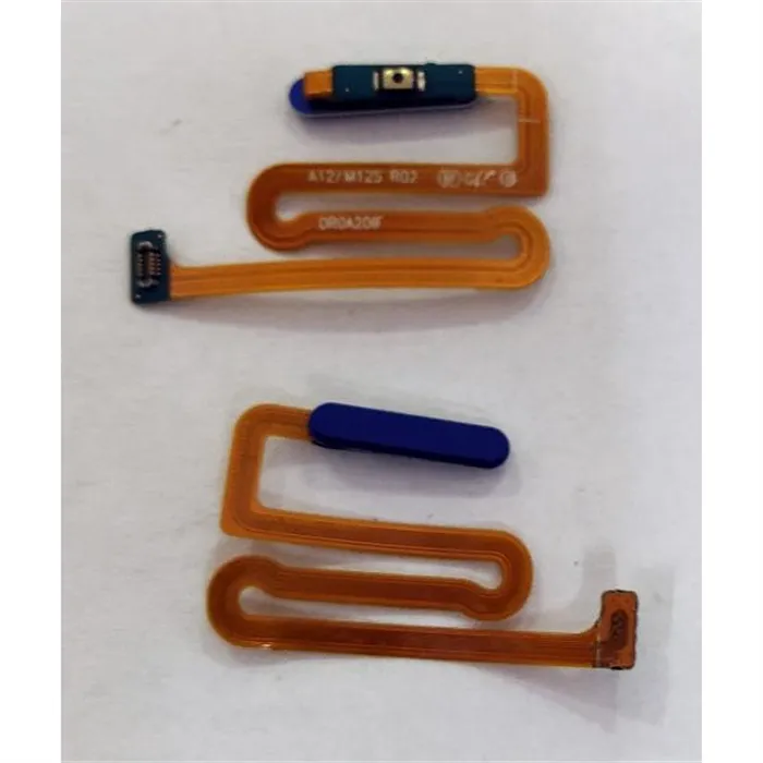 Flex boton home azul para Samsung A12 SM-A125F calidad premium SM-125M SM-125M/DS SM-125F/DSN Galaxy M12 SM-M127F S