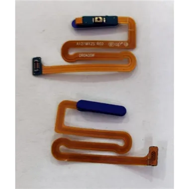 Flex boton home azul para Samsung A12 SM-A125F calidad premium SM-125M SM-125M/DS SM-125F/DSN Galaxy M12 SM-M127F S
