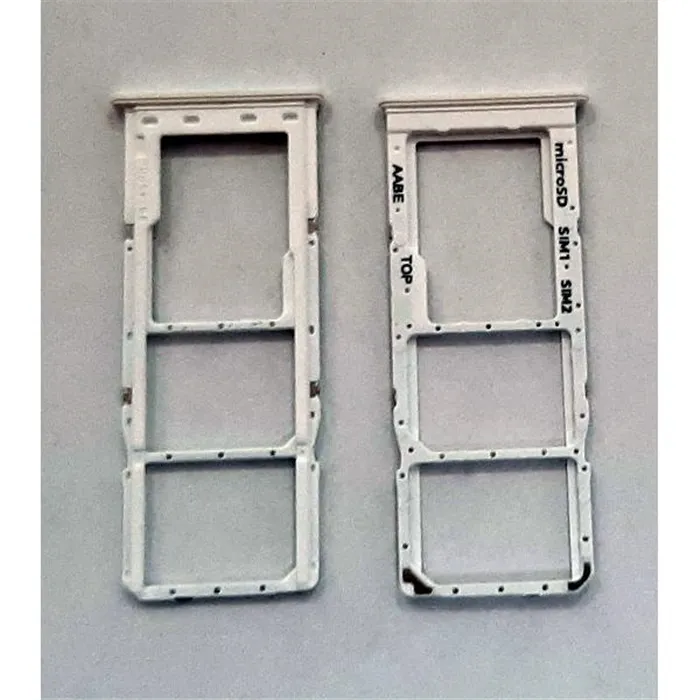 Soporte o bandeja dual sim blanca para Samsung A12 SM-A125F calidad premium SM-125M SM-125M/DS SM-125F/DSN
