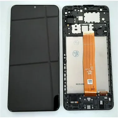 Pantalla lcd para Samsung A12 SM-A125F mas tactil negro mas marco negro calidad premium SM-125M SM-125M/DS SM-125F/