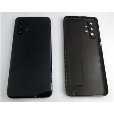 Carcasa trasera o tapa trasera negra para Samsung Galaxy A13 4G A135F mas cubierta camara