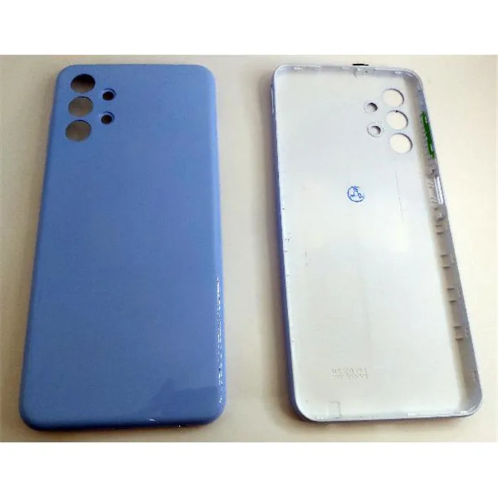 Carcasa trasera o tapa trasera azul para Samsung Galaxy A13 4G A135F