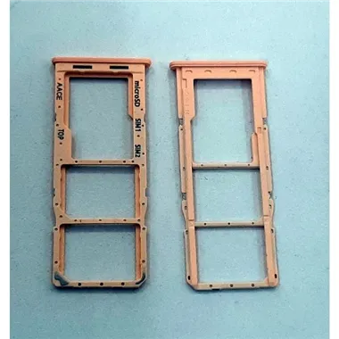 Soporte o bandeja dual sim dorada para Samsung Galaxy A13 4G SM-A135F calidad premium