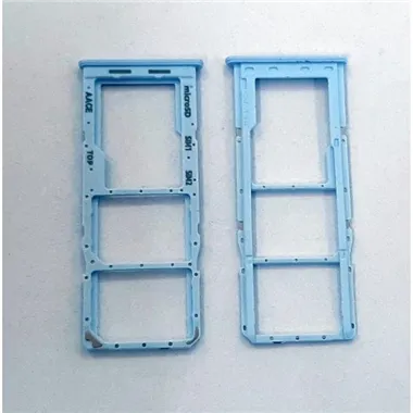 Soporte o bandeja dual sim azul para Samsung Galaxy A13 4G SM-A135F calidad premium