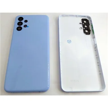 Carcasa trasera o tapa trasera azul para Samsung Galaxy A13 4G A135F mas cubierta camara