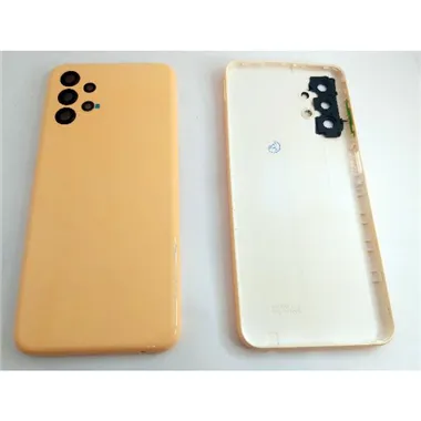 Carcasa trasera o tapa trasera dorada para Samsung Galaxy A13 4G A135F mas cubierta camara