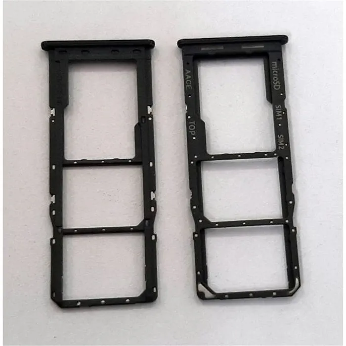 Soporte o bandeja dual sim negra para Samsung Galaxy A13 4G SM-A135F calidad premium
