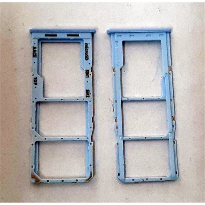 Soporte o bandeja sim azul claro para Samsung Galaxy A13 5G SM-A136F calidad premium