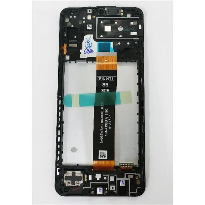 Pantalla lcd para Samsung Galaxy A13 5G SM-A136F GH82-29077A mas tactil negro mas marco negro Service Pack