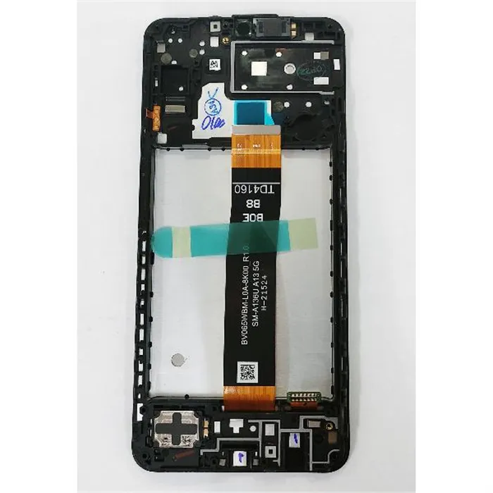 Pantalla lcd para Samsung Galaxy A13 5G SM-A136F GH82-29077A mas tactil negro mas marco negro Service Pack