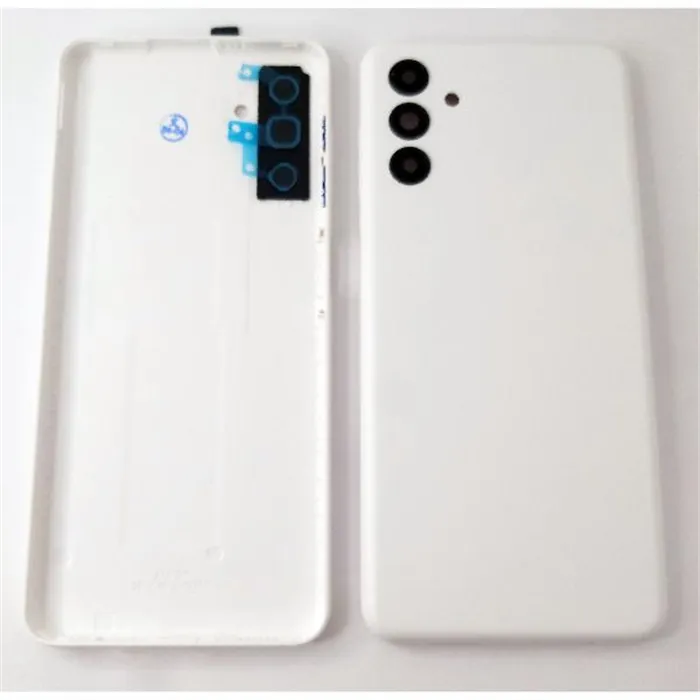 Tapa trasera o tapa bateria blanca para Samsung Galaxy A13 5G A136F con lente de camara
