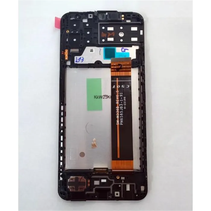 Pantalla lcd para Samsung Galaxy A13 SM-A137 GH82-29227A GH82-29228A mas tactil negro mas marco negro Service Pack