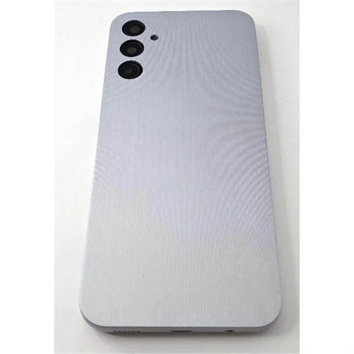 Tapa trasera o tapa bateria plata para Samsung Galaxy A14 4G A145 con cristal de camara