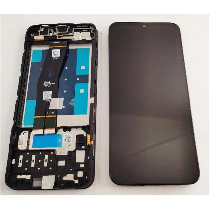 Pantalla lcd para Samsung Galaxy A14 4G A145 GH81-23541A mas tactil negro mas marco negro Service Pack