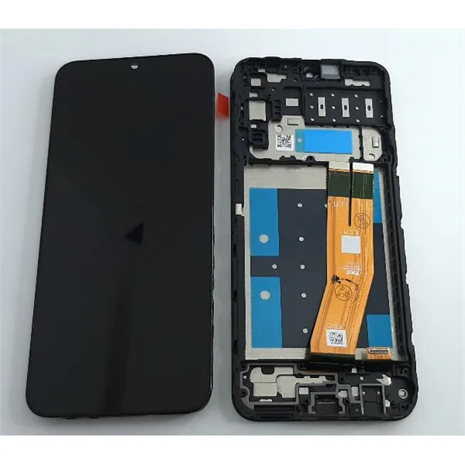Pantalla lcd para Samsung Galaxy A14 4G A145 mas tactil negro mas marco negro calidad premium