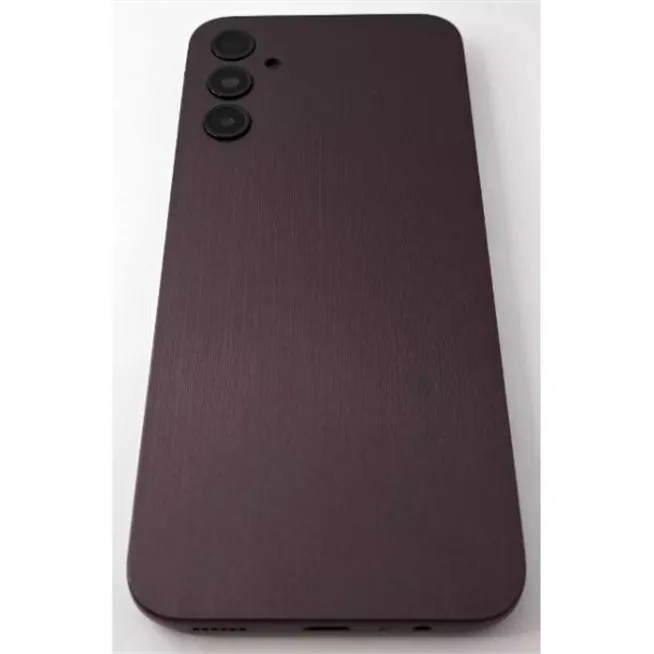 Tapa trasera o tapa bateria morada para Samsung Galaxy A14 4G A145 con cristal de camara