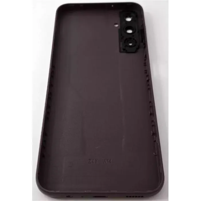 Tapa trasera o tapa bateria morada para Samsung Galaxy A14 4G A145 con cristal de camara