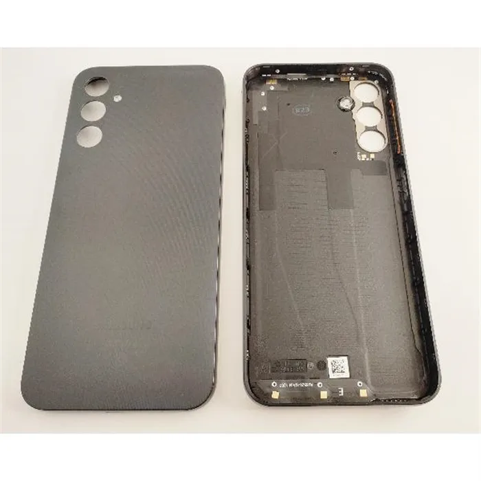 Tapa trasera o tapa bateria negra para Samsung Galaxy A14 4G A145 GH81-23536A Service Pack