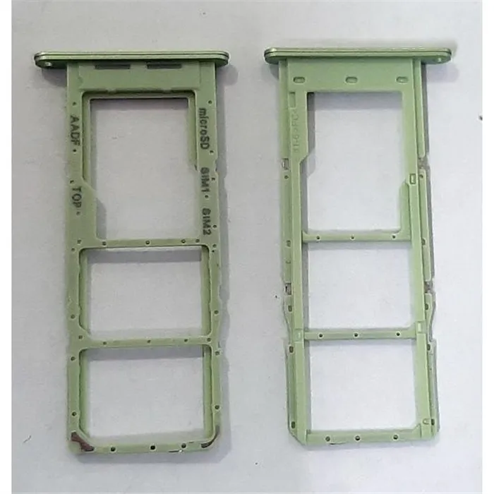 Soporte o bandeja dual sim verde para Samsung Galaxy A14 5G SM-A146 calidad premium