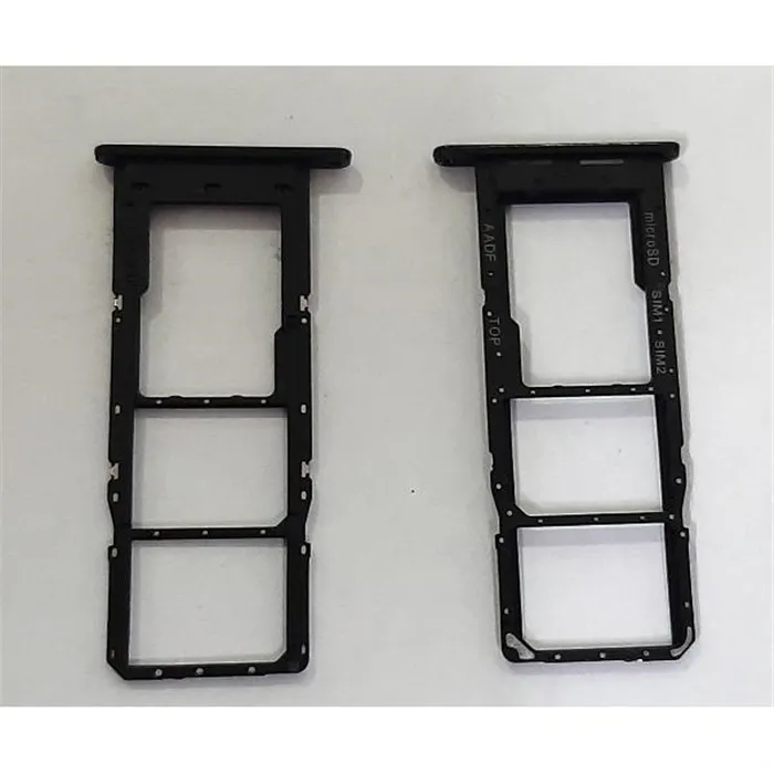 Soporte o bandeja dual sim negra para Samsung Galaxy A14 5G SM-A146 calidad premium