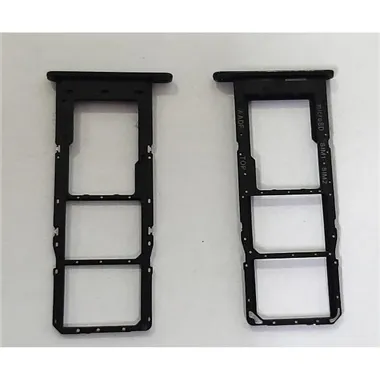 Soporte o bandeja dual sim negra para Samsung Galaxy A14 5G SM-A146 calidad premium