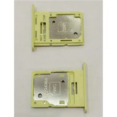 Soporte o bandeja sim amarilla Dual Sim para Samsung Galaxy A15 4G A155 calidad premium