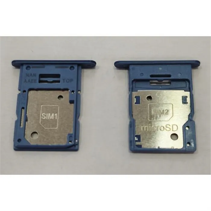 Soporte o bandeja sim azul Dual sim para Samsung Galaxy A15 4G A155 calidad premium
