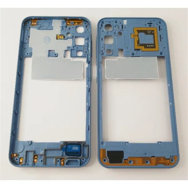 Carcasa central o marco azul para Samsung Galaxy A15 4G A155 calidad premium
