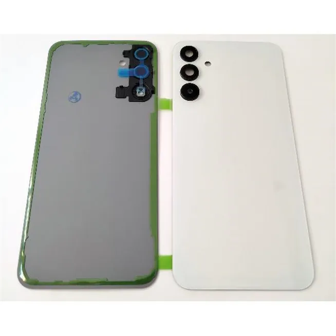 Tapa trasera o tapa bateria blanca para Samsung Galaxy A15 4G A155 A15 5G A156 con cristal de camara