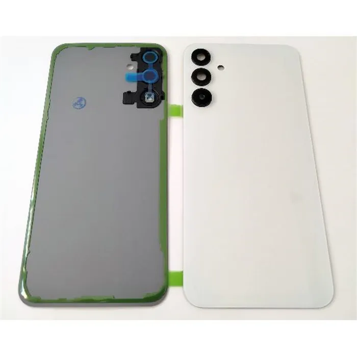 Tapa trasera o tapa bateria blanca para Samsung Galaxy A15 4G A155 A15 5G A156 con cristal de camara