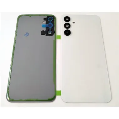 Tapa trasera o tapa bateria blanca para Samsung Galaxy A15 4G A155 A15 5G A156 con cristal de camara