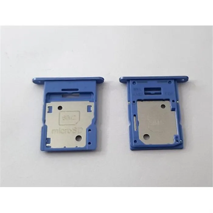 Soporte o bandeja dual sim azul para Samsung Galaxy A15 5G SM-A156E calidad premium